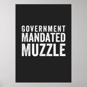 Regeringsbemyndigad muzzle poster