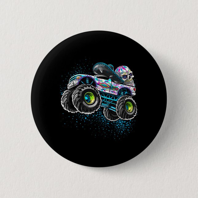 Regeringsorganets monstertruck-socker-dag knapp (Framsida)