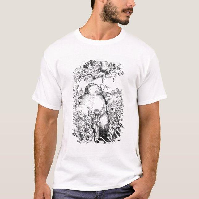 Regeringstiden av antichristen tee shirt (Framsida)