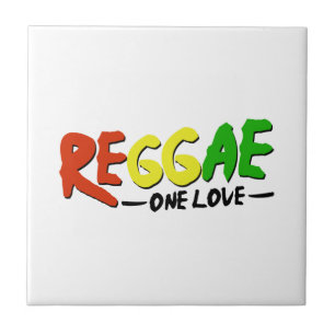 Reggae 1 Kärlek Kakelplatta