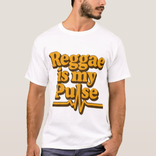 Reggae är min puls t shirt