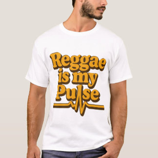 Reggae är min puls t shirt