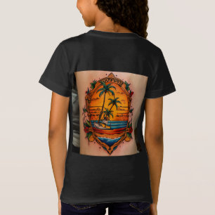 Reggae Beach Tattoo Fusion T Shirt
