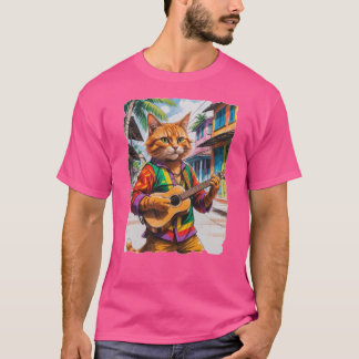 Reggae Cat i Jamaica! T Shirt