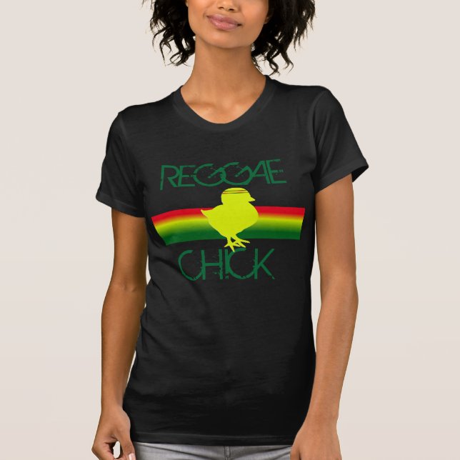 REGGAE CHICK T-SHIRT (Framsida)