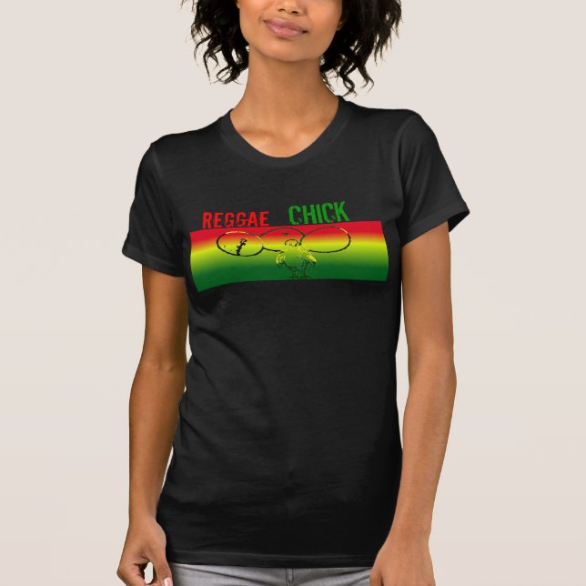 REGGAE CHICK TEE SHIRT (Framsida)