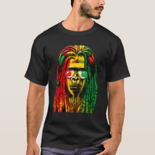 Reggae Coola Gorilla Dreadlocks Rasta DreadR R T Shirt