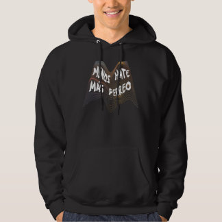 Reggae Dance Menos Hate Mas Perreo Jamaican Music Hoodie
