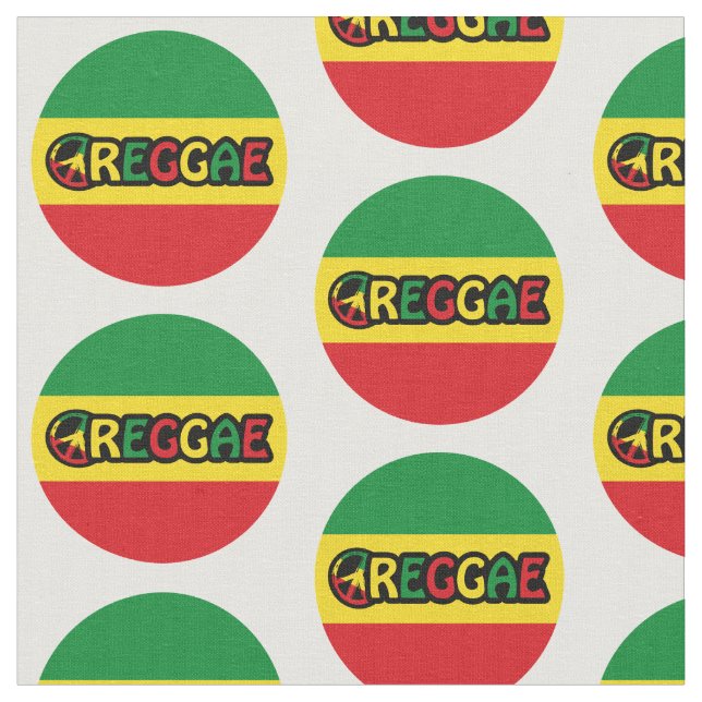 Reggae-design med reggae flagga färg tyg (Närbild)
