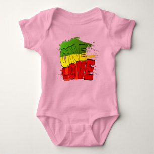 Reggae flagga, One Kärlek, Rasta T Shirt