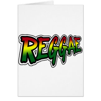 REGGAE HÄLSNINGSKORT