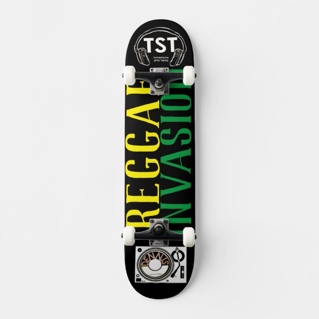 REGGAE INVASION Skateboard (Framsida)