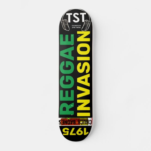 REGGAE-INVATION OFFICIELL Skateboard (Framsida)