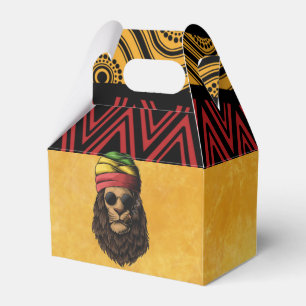 Reggae Jamaican Födelsedagsfest Presentaskar