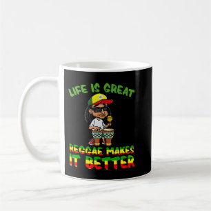 Reggae Jamaican Music - Rasta Rastafari Reggae Pul Kaffemugg