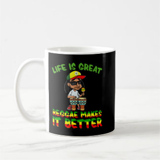 Reggae Jamaican Music - Rasta Rastafari Reggae Pul Kaffemugg