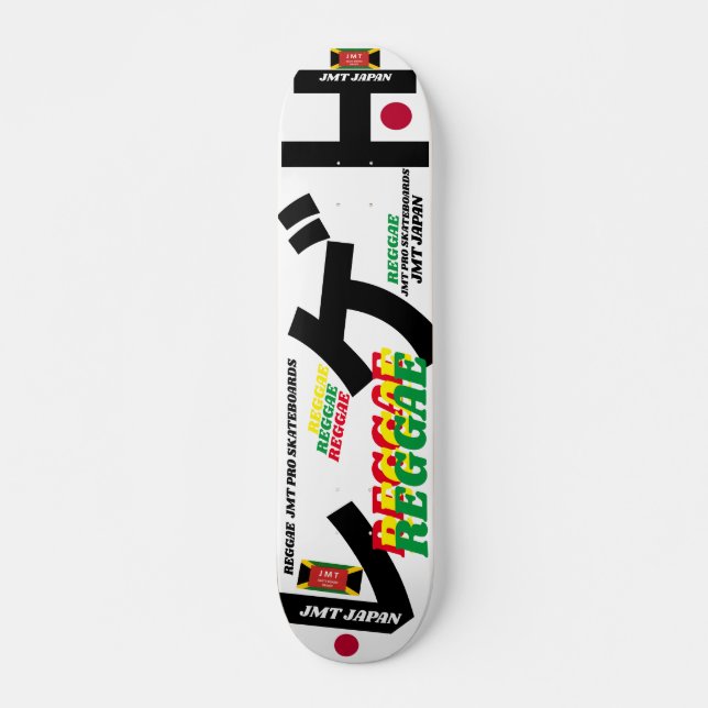 REGGAE JAPAN JMT JAPAN 7 3/4-tums Skateboard Deck (Framsida)