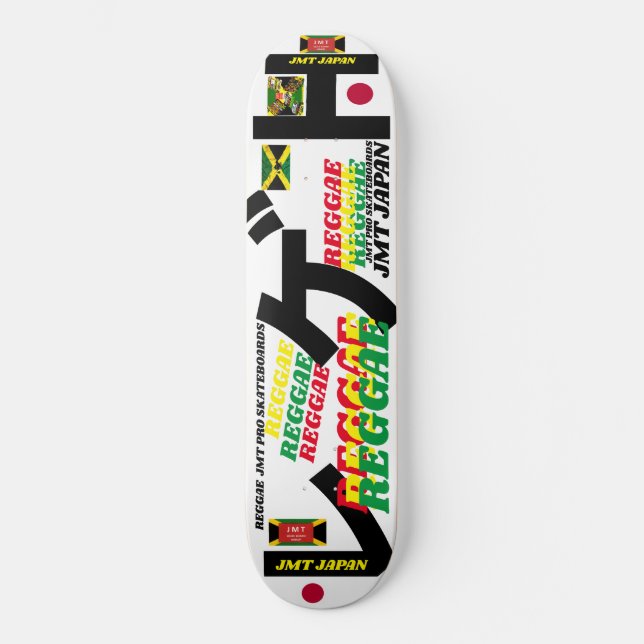REGGAE JMT JAPAN 8 1/4-tums Skateboard Deck (Framsida)