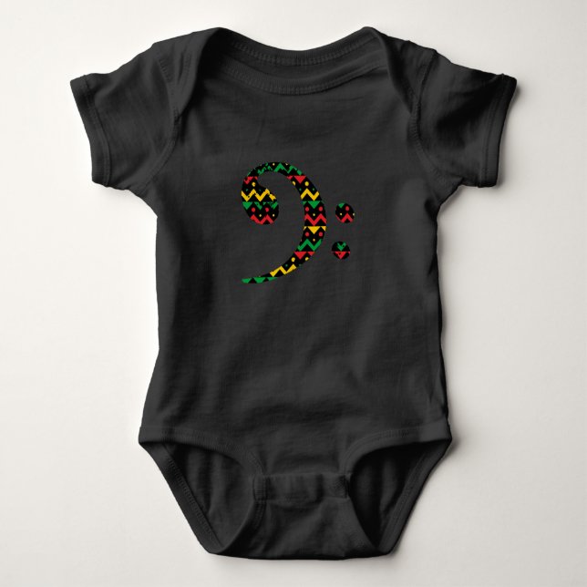 Reggae-konst i Mönster T Shirt (Framsida)