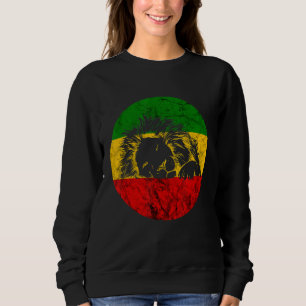 Reggae Lejon of Judah Rasta Etophian Lejon Jamaica T Shirt