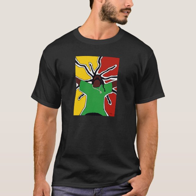 Reggae Liberdade Tee Shirt (Framsida)