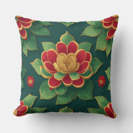 Reggae Lotus Flower Kudde