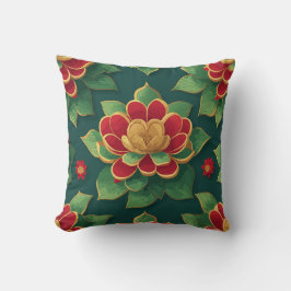 Reggae Lotus Flower Kudde
