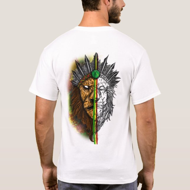 Reggae Löwe T-shirt (Baksida)
