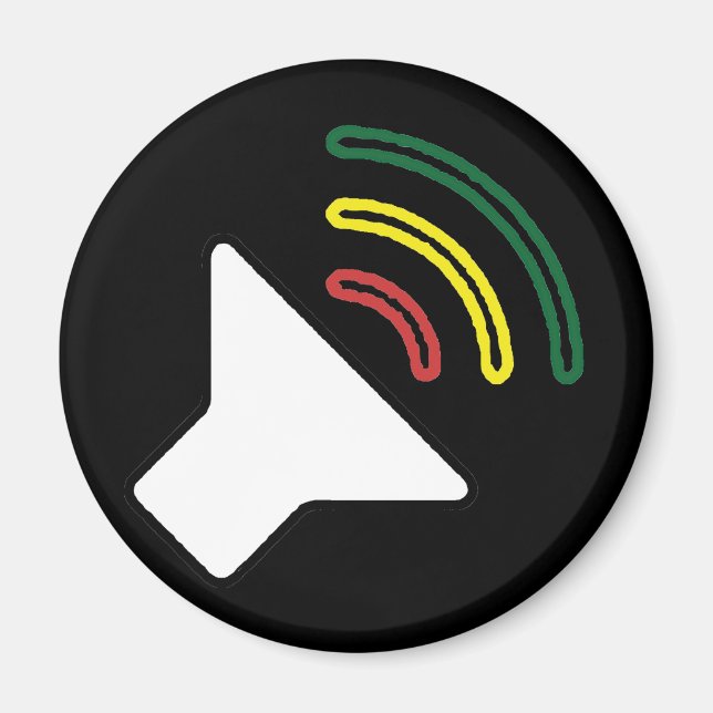 Reggae Lyssna Magnet (Framsidan)