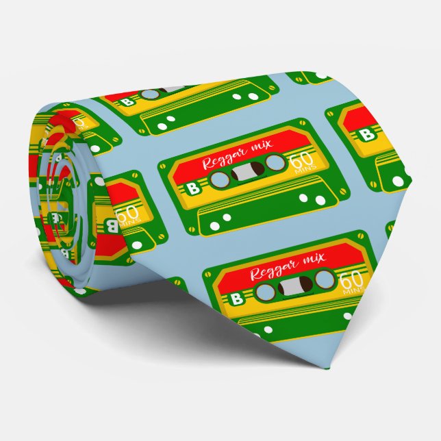 Reggae mix band cassette åttio slips (Rullad)