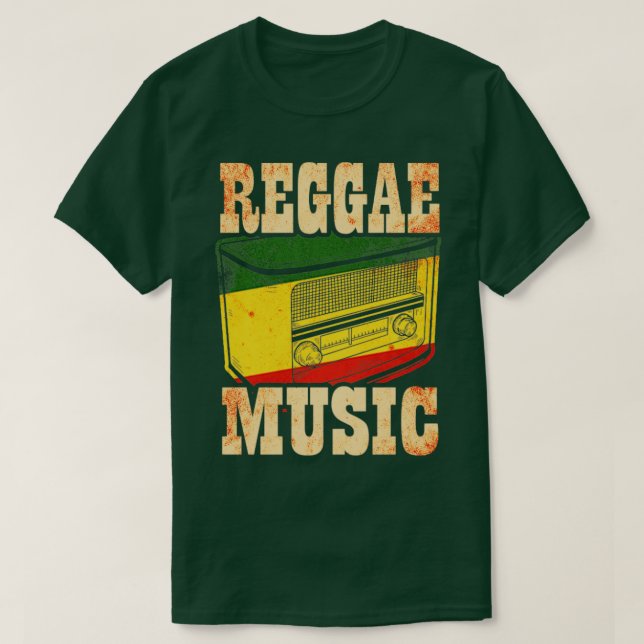 Reggae Music12 T Shirt (Design framsida)