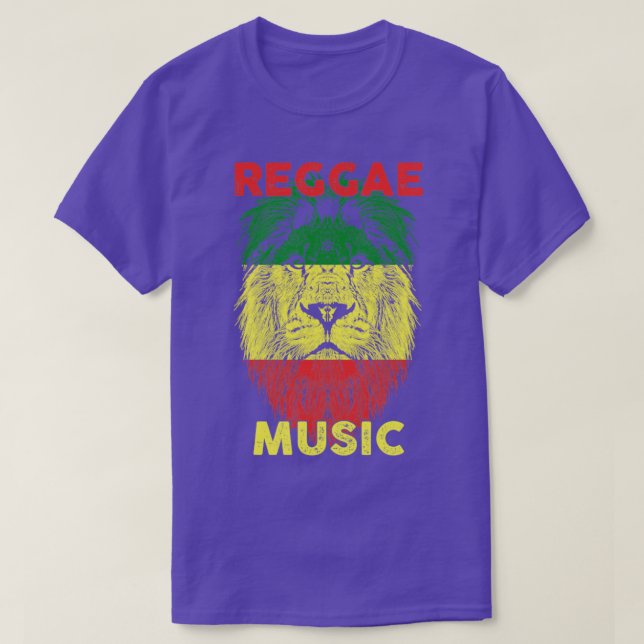 Reggae Music18 T Shirt (Design framsida)