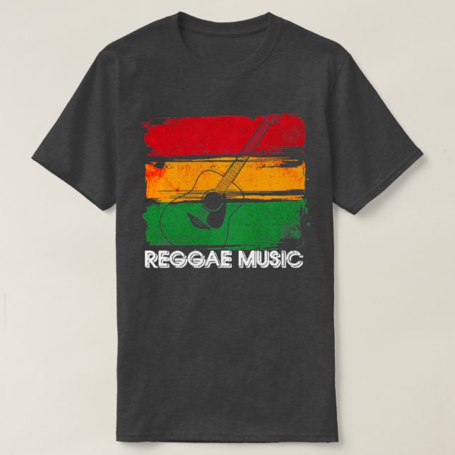 Reggae Music2 T Shirt (Design framsida)