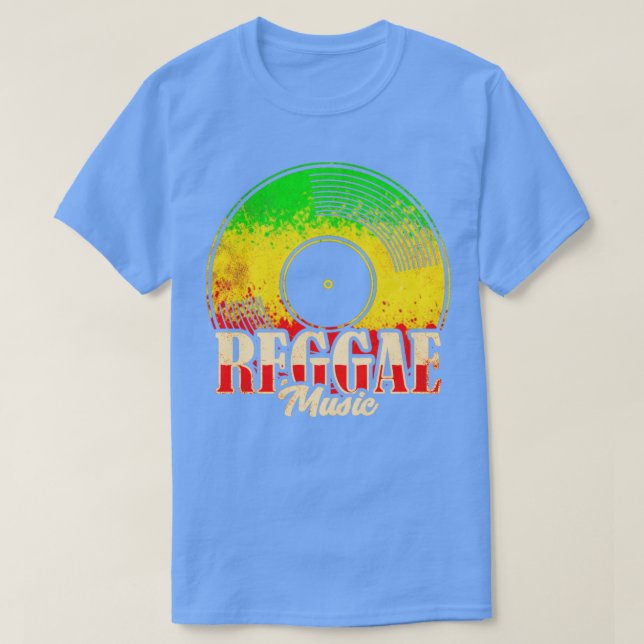 Reggae Music7 T Shirt (Design framsida)