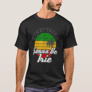 Reggae Music Allt Irie Rasta Rastafari Jamai T Shirt