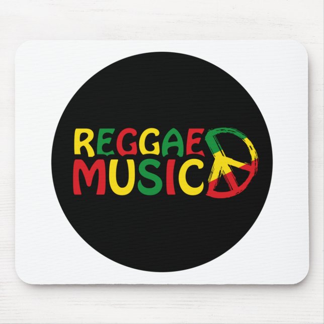 Reggae Music design, reggae art Musmatta (Framsidan)