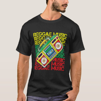 Reggae Music I Rasta I Rastafari I Jamaican Reggae T Shirt