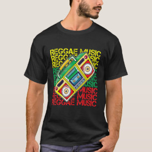 Reggae Music I Rasta I Rastafari I Jamaican Reggae T Shirt