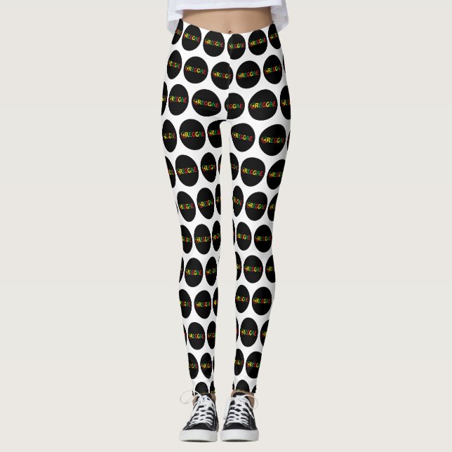 Reggae Music Leggings (Framsida)