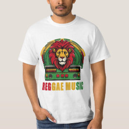 Reggae Music Lejon T Shirt