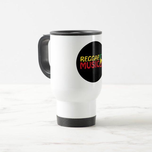 Reggae Music - model2b-Circle-black Resemugg (Framsida vänster)