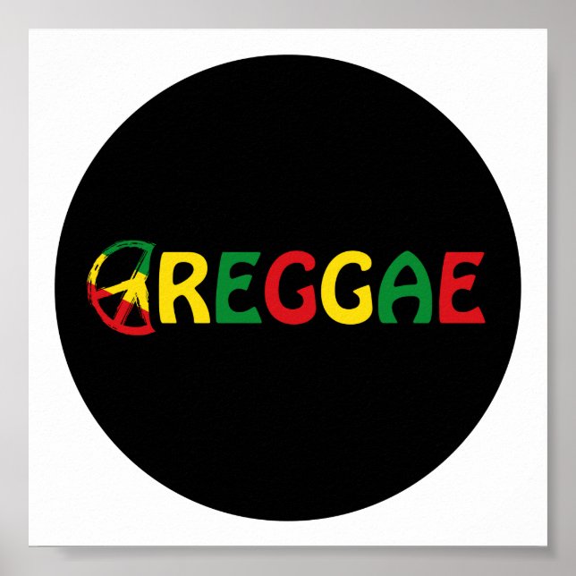 Reggae Music Poster (Framsidan)