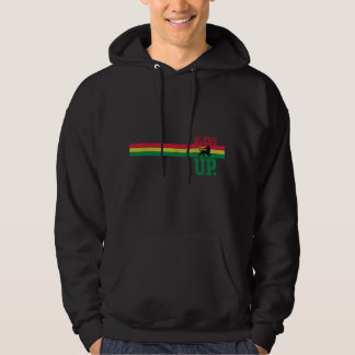 Reggae Music Rastafari Bless up Lejon of Judah Ras Hoodie