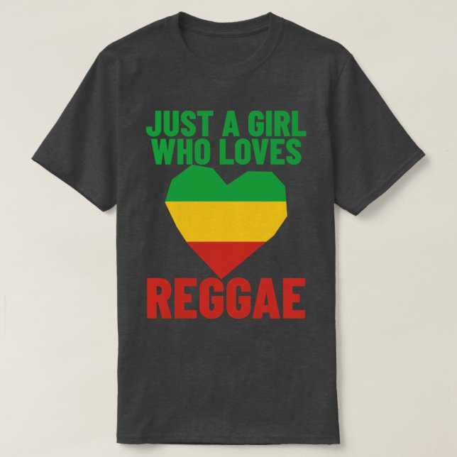 Reggae Music Rastafari Rasta T Shirt (Design framsida)