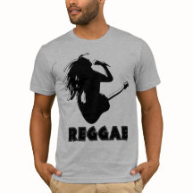 Reggae Music Rastaman Guitar Silhouette Anpassning