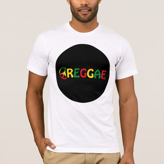 Reggae Music T Shirt (Framsida)