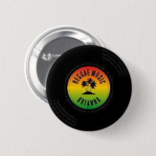 Reggae Music Vinyl Record Knapp