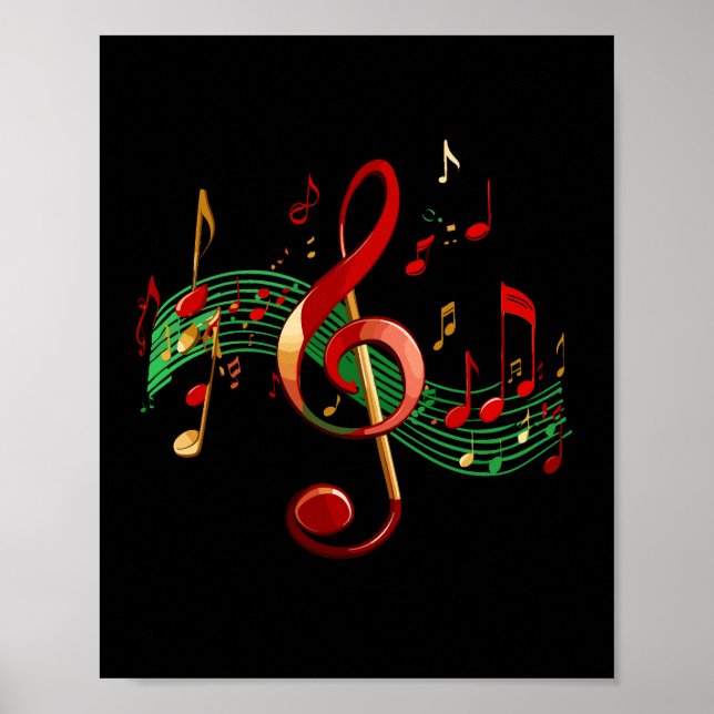 Reggae Musik noter Poster (Framsidan)
