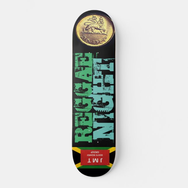 REGGAE NATT Skateboard (Framsida)