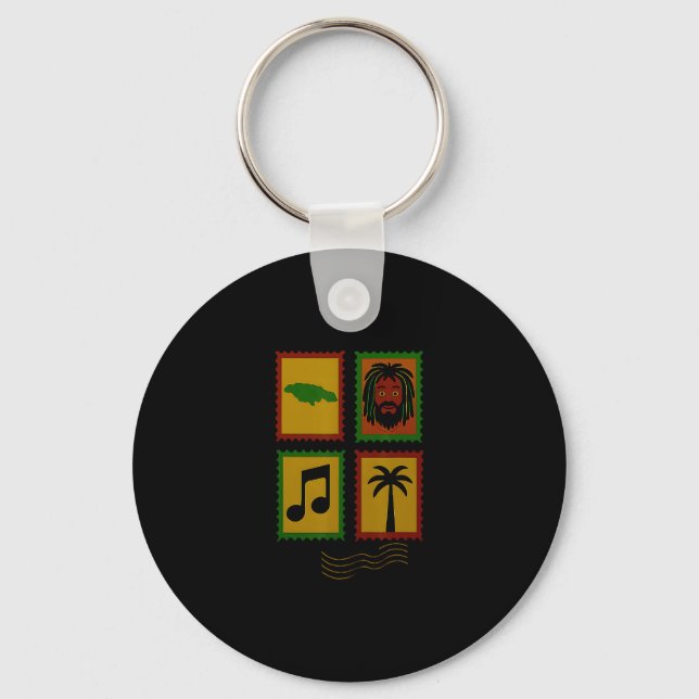 Reggae  nyckelring (Framsida)